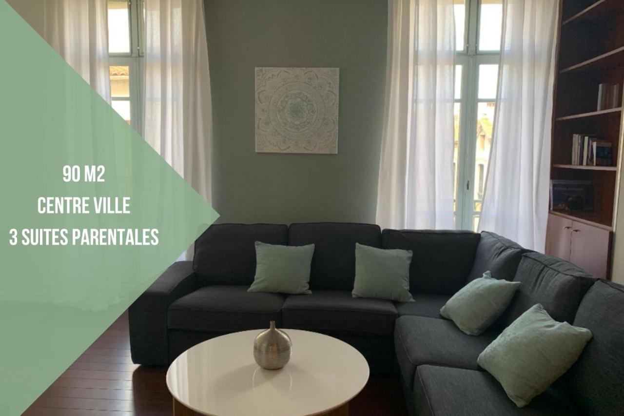 Beau T4 Hyper Centre Avec Parking Apartment Perpignan Exterior photo